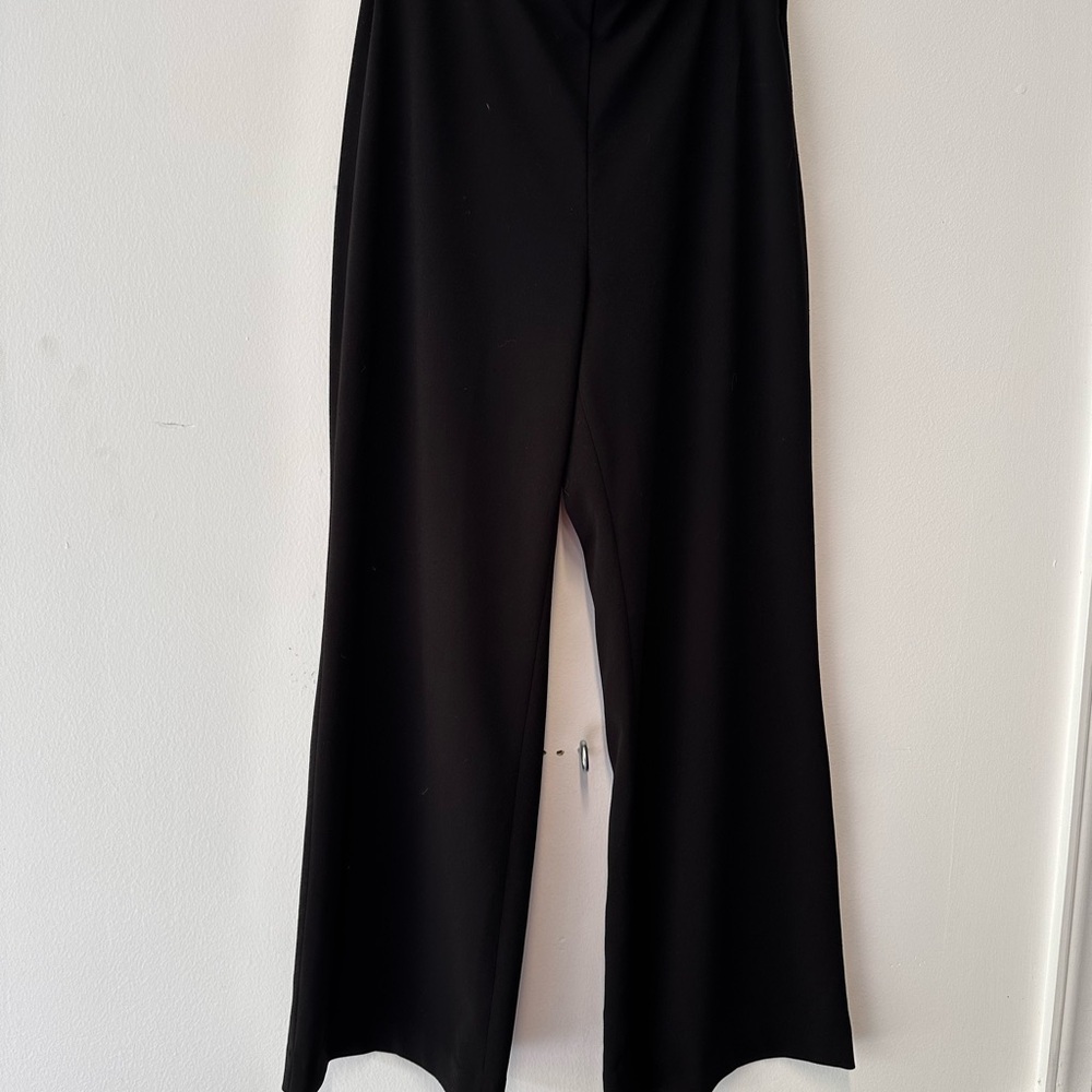 White House Black Market Black Wide Leg Pants